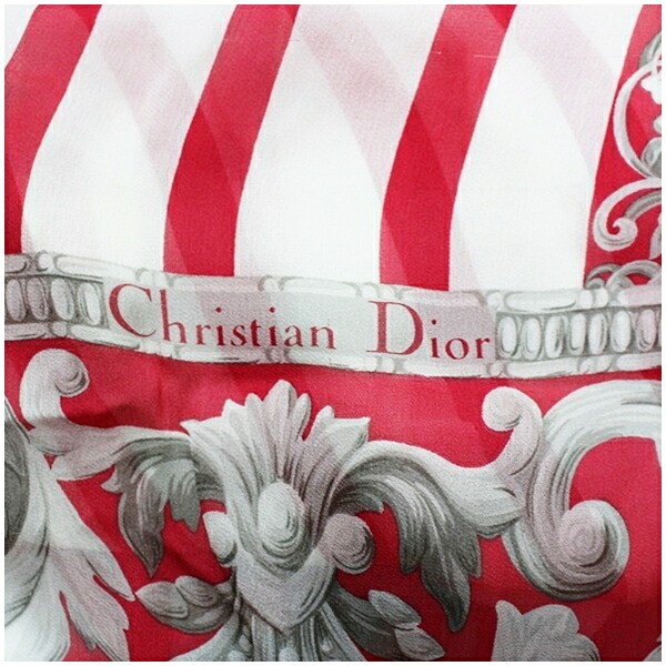 Authentic Christian Dior Silk Rectangular Stole, … - image 4