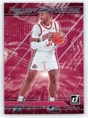 2022 Chronicles Draft Picks #PF-EJL E.J. Liddell Power Formulas Ohio State