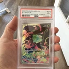 PSA 9 Bulbasaur 133/132 Me01: Mega Evolution Stamped Illustration Rare Holo 2025