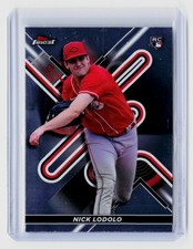 2022 Finest #60 Nick Lodolo ROOKIE CARD. rookie card picture