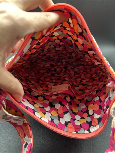 Cartera Bandolera Vera Bradley Pixie Blooms Hipster Acolchada Floral Brillante Negrita - Imagen 9 de 23