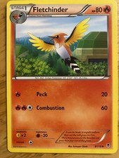 9/119 Fletchinder Uncommon: Pokemon TCG XY Phantom Forces Near Mint Free Ship US