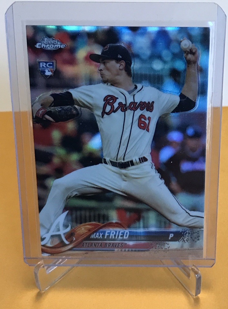 2018 Topps Chrome Max Fried Refractor #66 (RC) Braves Yankees