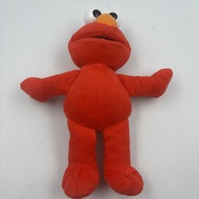 Fisher Price Sesame Street Plush Elmo 2004 12" Stuffed Animal Toy
