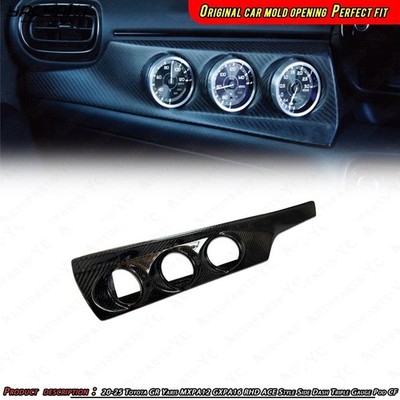 CF 20-25 Toyota GR Yaris MXPA12 GXPA16 RHD ACE Style Side Dash Triple Gauge Pod