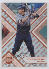 2018 Panini Elite Extra Edition Aspirations Orange 97/100 Cole Roederer #76 08jk