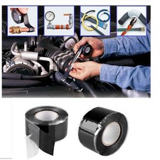 Silicone Waterproof Tape for Electrical and Plumbing Repair 1 5M Black