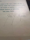 Senator Kohn J Ingalls of Kansas  LS to Col. John B Batchelder about Gettysburg