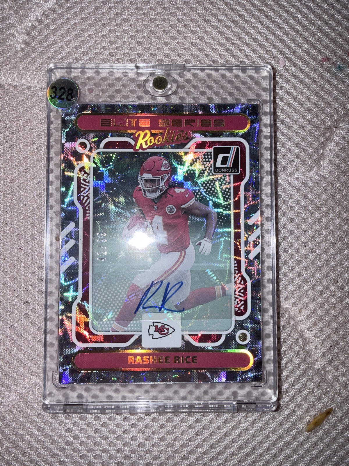 2023 Panini Donruss - The Elite Series Rookies Rashee Rice #17 Autographs /99 