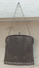 ANTIKE DAMEN KETTENTASCHE HANDTASCHE -26025