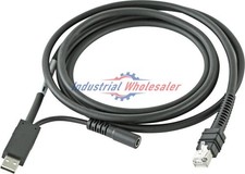2M Zebra CBA-U42-S07PAR USB Data Transfer Cable for DS7708 2D Barcode Scanner