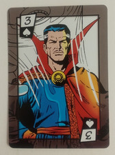 Marvel Comic Hero Playing Card Doctor Strange 3 Spades