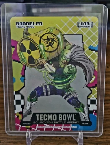 2026 Bo Jackson Battle Arena Tecmo Barreler 80's Rad Glow SSP Power 105
