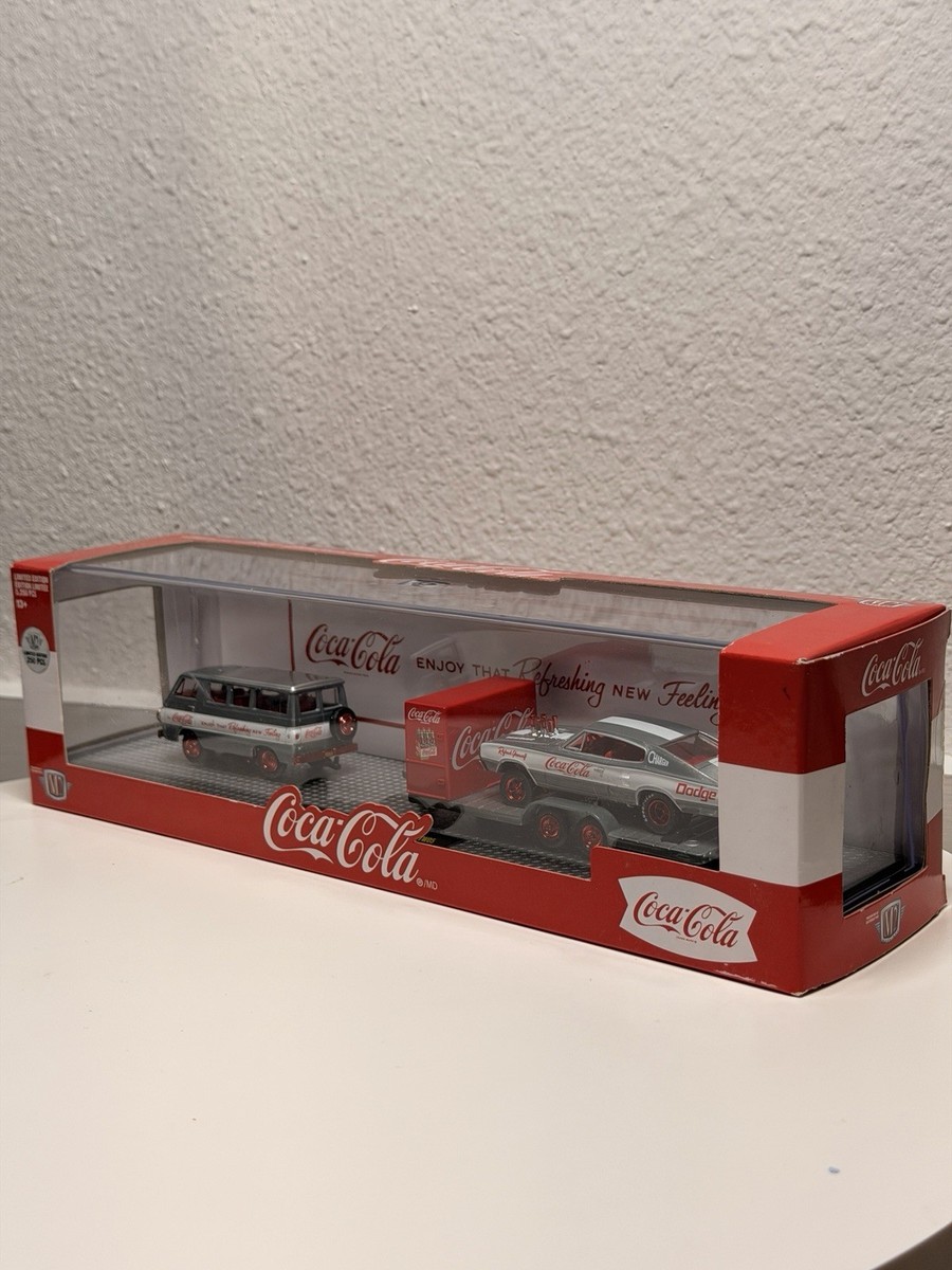 M2 Machines RAW Super Chase Coca-Cola Dodge A100 & Charger Gasser