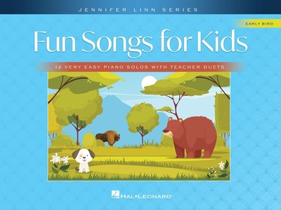 Fun Songs for Kids | 12 Very Easy Piano Solos with Teacher Duets | Buch | 2021