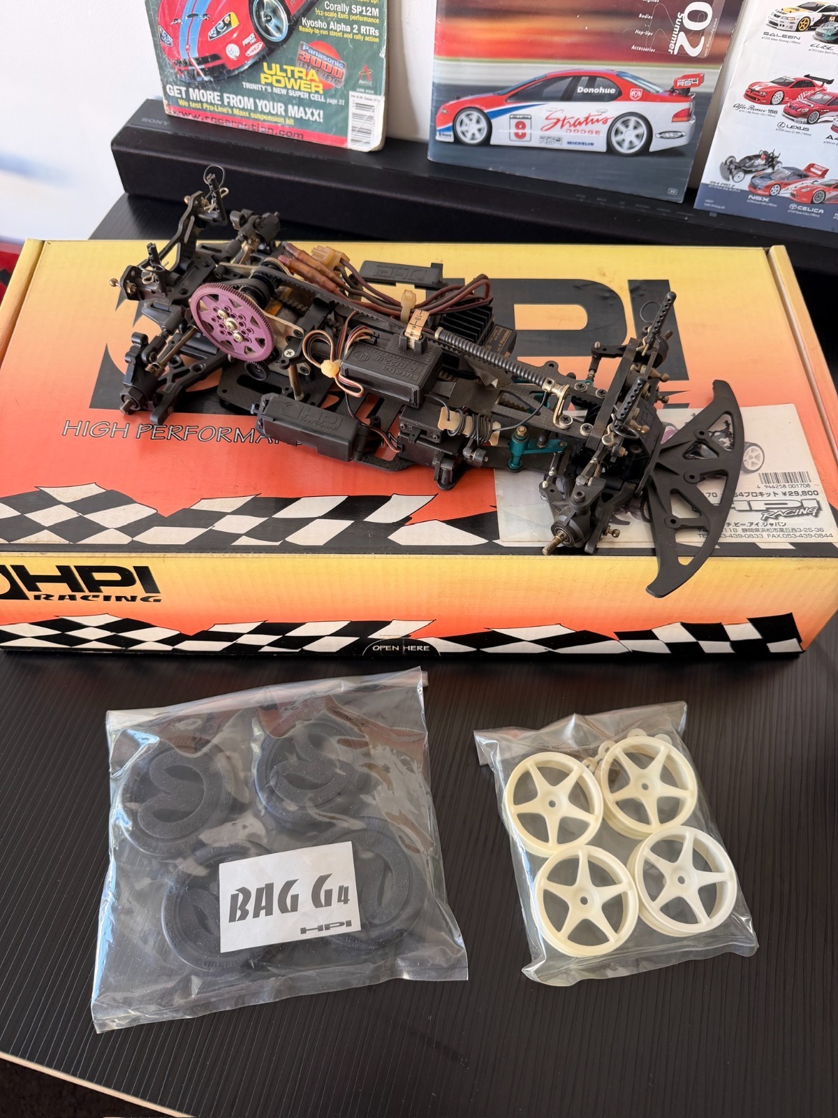 HPI RACING RS4 PRO 1/10 ELECTRIC ON ROAD RC CAR
