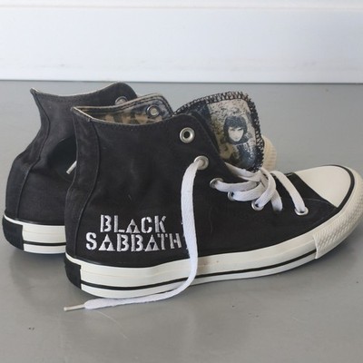 Converse All Star High Top Sneaker Black Sabbath schwarz/weiß EU 39