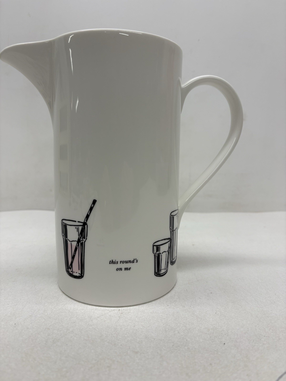 Kate Spade Drink Picher Concord Square New York Collection Ceramic thumbnail 3