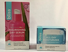 Bliss Nourishing Day Serum and All Day Moisturizer Set New
