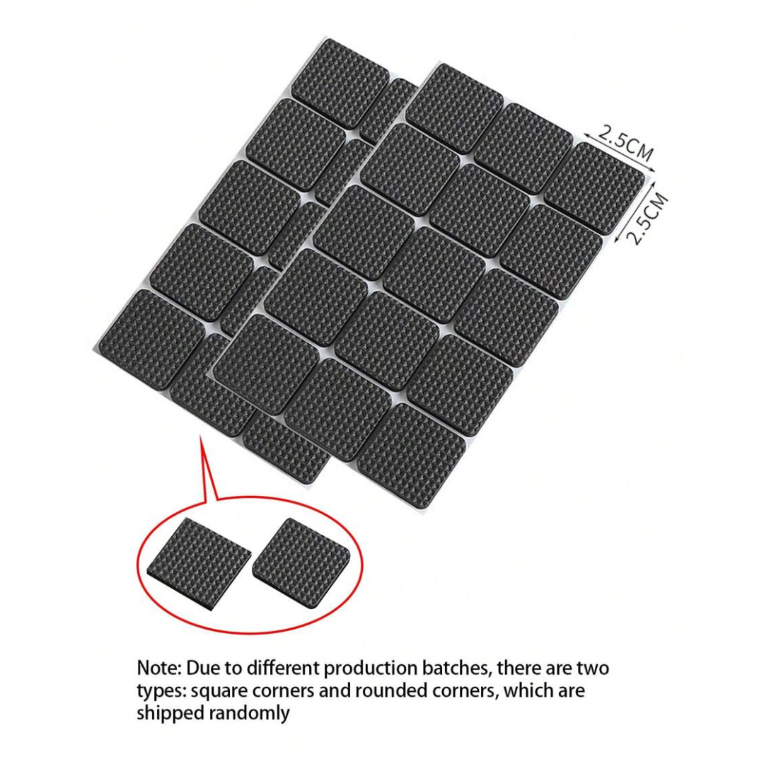 30pc Non-Slip Furniture Chair Tablet Pads Anti-Noise Hardwoo
