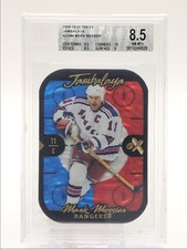 MARK MESSIER 2008-09 FLEER ULTRA E-X JAMBALAYA DIE CUT RANGERS BGS 8.5 Q5775