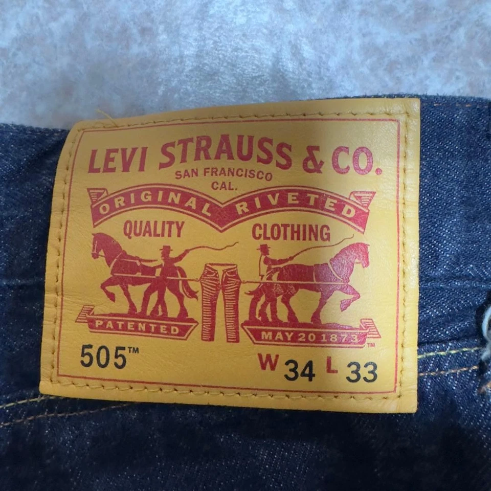 Pantalones de mezclilla Junya Watanabe COMME des GARCONS Levi's camuflaje usados Foto 3 de 4