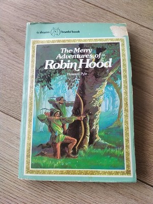 The Merry Adventures of Robin Hood Howard Pyle 1981 Sharon Bambi Book Paperback