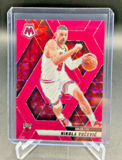 2024/25 Panini Mosaic NIKOILA VUCEVIC Pink Fluorescent 01/10 #168