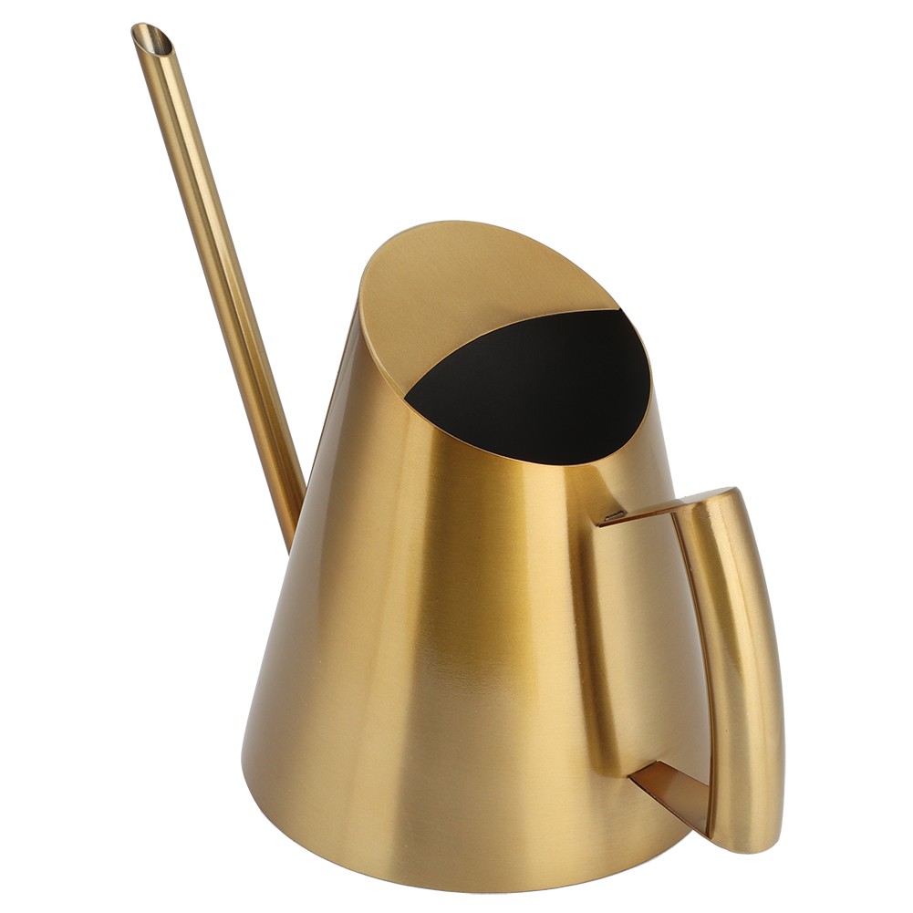 Stainless Steel Watering Can Sprinkle Pot Long Mouth Garden Flowers Plants Flowe