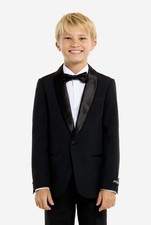 Opposuits Tuxedo 3 Piece In Jet Set Black Size 4y
