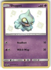 Shuppet SV16/SV94 Shiny Rare Hidden Fates Shiny Vault Pokemon Holo Near Mint