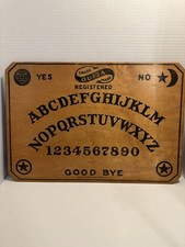 Antique Early Wooden OUIJA Board 1915-1917 William Fuld Baltimore MD USA 22 x 15