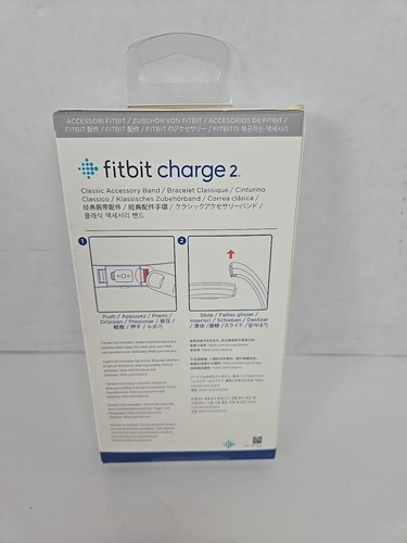 Original Fitbit Charge 2 - Blue Classic Accessory Band - Size Large (Brand New) - Picture 5 of 5