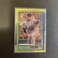 2025 Panini Donruss - Optic Mike Mussina #100 Lime Green Prizm /149