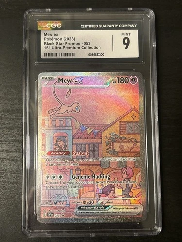 CGC 9 MINT Mew EX 053 151 ULTRA-PREMIUM COLLECTION Pokemon Card Tcg