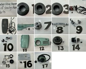 VINTAGE VIKING HUSQVARNA 21E SEWING MACHINE PARTS