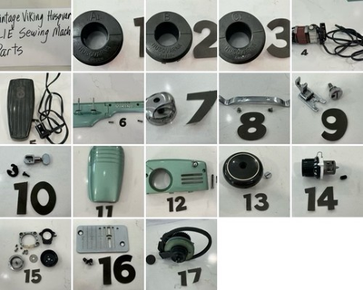 #ad #ad VINTAGE VIKING HUSQVARNA 21E SEWING MACHINE PARTS $12.99