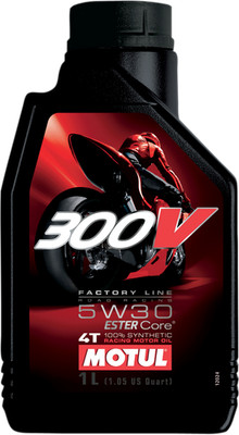 MOTUL 300V Synthetic Ester Oil - 5W-30 - 1L 104108