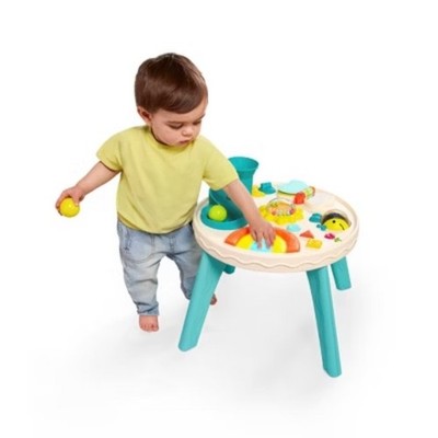 B. toys Busy B. Rainbow Sensory Station - Baby Activity Table Music & Sounds