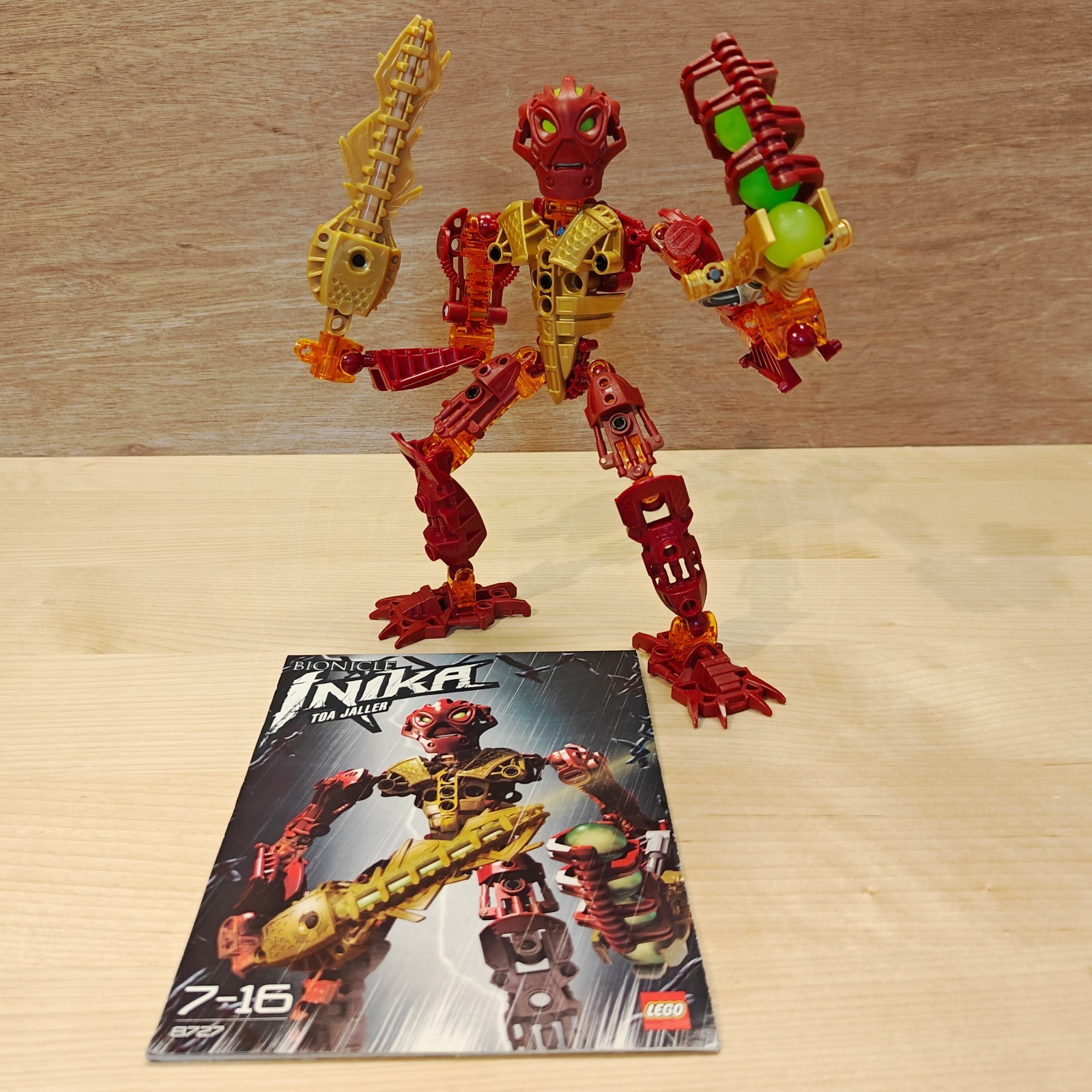 LEGO BIONICLE: Toa Inika Jaller (8727) With Instructions