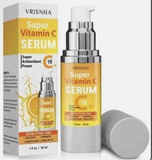 Super Vitamin C Serum for Women Over 50.Advanced Anti-Aging Formula.Exp 10/09/27