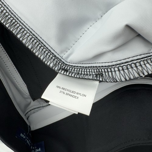 NUEVO Pantalones de rendimiento Peter Millar Bingham para hombre 33x30 cinco bolsillos elásticos negros - Imagen 6 de 11