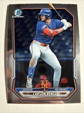 2026 Bowman CHROME Baseball Prospects BCP-111 Carson Benge, New York Mets