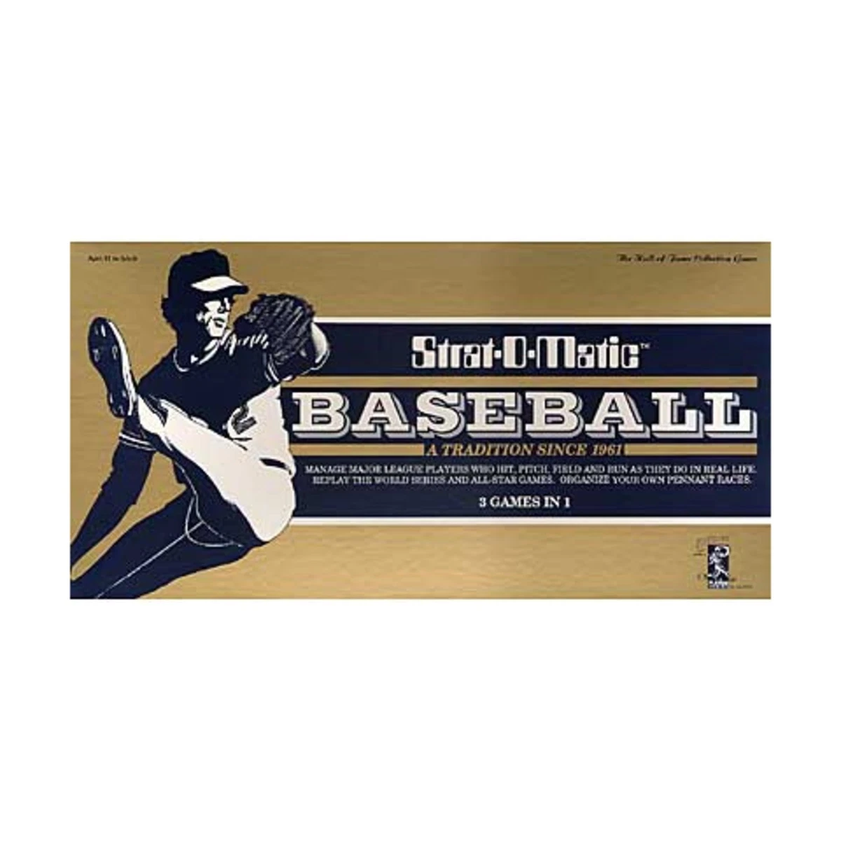 Jeu de société baseball Strat-O-Matic 1962 complet saison