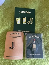 Set Of 3 Different Styles Of Jameson Lapel Pins - New