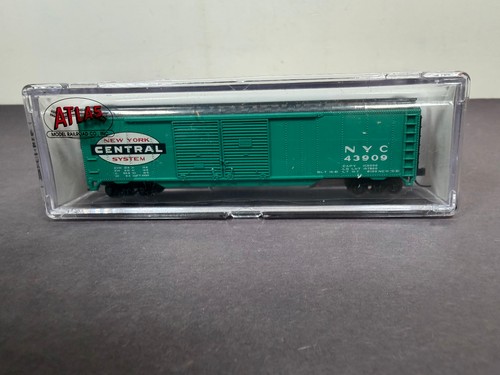 Tren escala N Atlas 36312 DD vagón de carga NUEVA YORK CENTRAL NYC 43909 | Condition: New