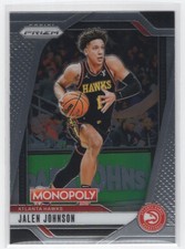 #26 2024-25 Prizm Monopoly BASE ] Jalen Johnson Atlanta Hawks