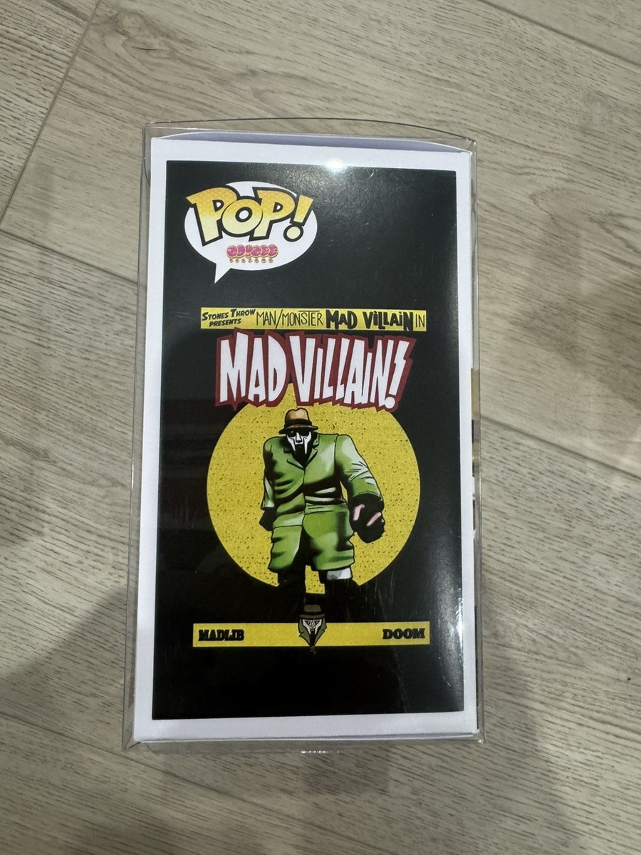 Limited Edition MF DOOM x Madlib Madvillain Tribute Custom Pop