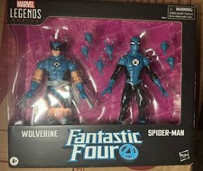 Marvel Legends Fantastic Four Wolverine and Spider-Man 2 Pack Action Figures NIB
