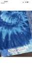 SCOTTY CAMERON GALLERY Blue White  Tie Dye Golf Towel — photo 3